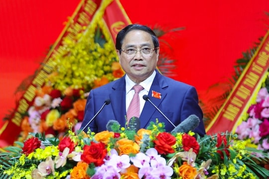 Thủ tướng Phạm Minh Chính: Đảng bộ Chính phủ quyết tâm phấn đấu là một trong những Đảng bộ tiên phong, gương mẫu đi đầu trong triển khai Nghị quyết Đại hội XIV của Đảng