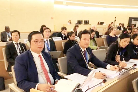 Tái đắc cử Hội đồng Nhân quyền LHQ: Sự tín nhiệm cao dành cho Việt Nam