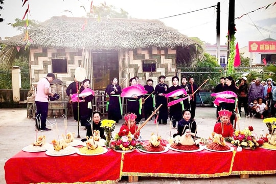 Lần đầu tổ chức Ngày hội Văn hóa dân tộc Tày tại xã vùng cao Kỳ Thượng