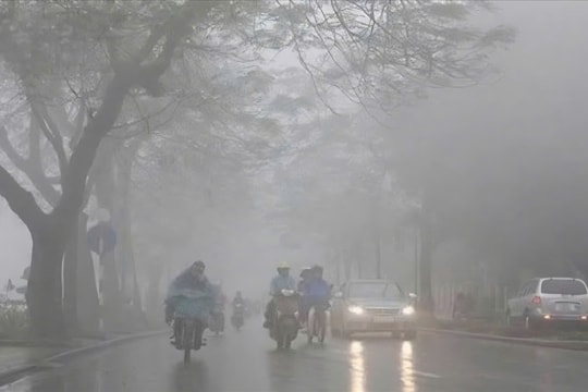 Gió mùa đông bắc sẽ ảnh hưởng đến khu vực đông Bắc Bộ