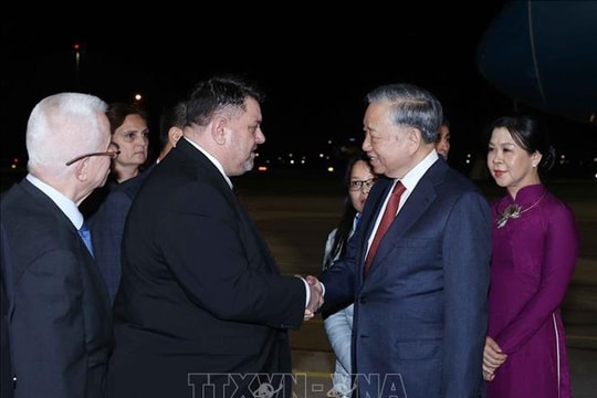 Tổng Bí thư Tô Lâm và Phu nhân bắt đầu thăm chính thức Cộng hòa Bulgaria