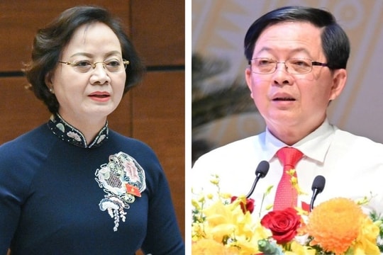 Quốc hội phê chuẩn bổ nhiệm hai Phó Thủ tướng Chính phủ