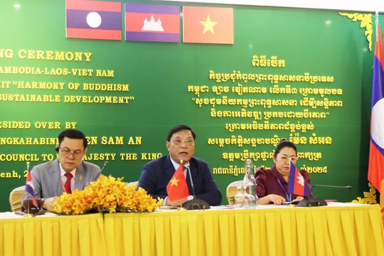Phát biểu của Thứ trưởng Bộ Dân tộc và Tôn giáo Nguyễn Hải Trung tại Hội nghị Thượng đỉnh Phật giáo Việt Nam -Lào-Campuchia