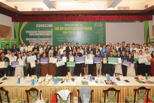 Nhiều dự án tiêu biểu tại cuộc thi Dự án Khởi nghiệp xanh năm 2025