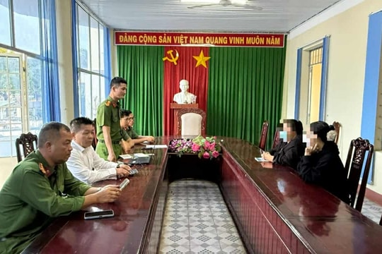 Xử lý 2 phụ nữ đăng tin sai sự thật về bắt cóc trẻ em lên mạng xã hội
