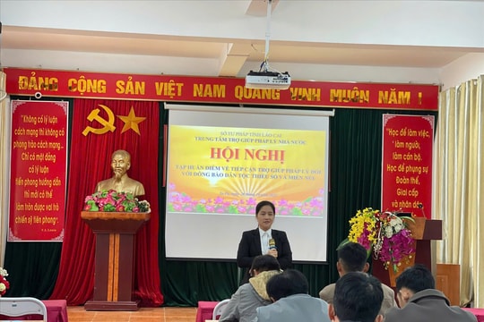 Điểm sáng trợ giúp pháp lý Lào Cai: Nâng cao nhận thức, bảo vệ quyền lợi người nghèo và đối tượng yếu thế