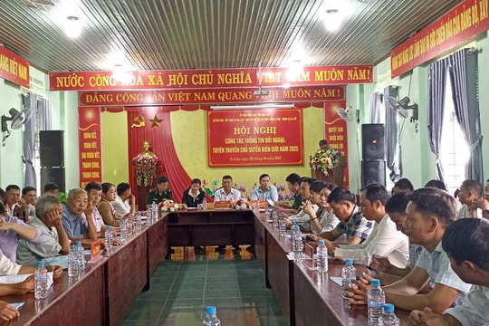Tăng cường công tác thông tin đối ngoại, tuyên truyền chủ quyền biên giới