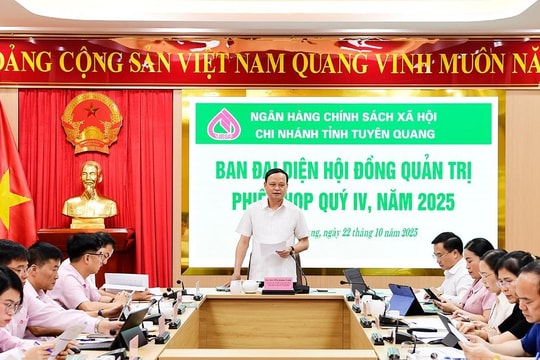 Tín dụng chính sách Tuyên Quang vững vàng vượt khó, hướng tới hoàn thành 100% kế hoạch năm 2025