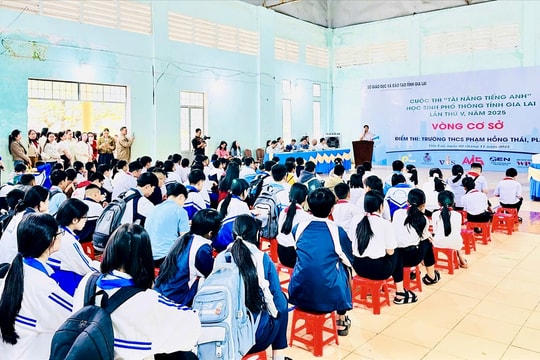 Gia Lai: Sôi nổi cuộc thi “Tài năng tiếng Anh” năm 2025