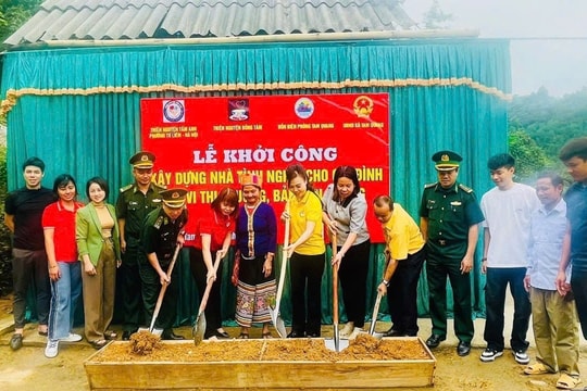 Xây dựng “Nhà tình nghĩa” tặng hộ gia đình đặc biệt khó khăn ở miền Tây xứ Nghệ