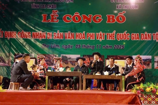 Xòe Hà Nhì và diễn xướng “Xa nhà ca” được công nhận là Di sản văn hóa phi vật thể quốc gia