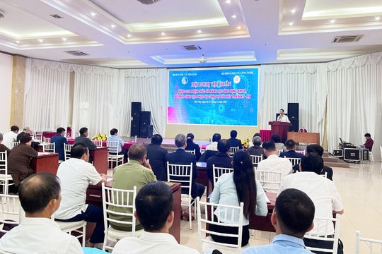 Nâng cao năng lực ứng dụng khoa học - công nghệ cho cán bộ dân tộc và Người có uy tín, chức sắc tôn giáo