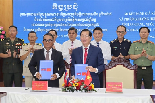 An Giang và Takeo tăng cường hợp tác, xây dựng biên giới hòa bình, hữu nghị, phát triển bền vững