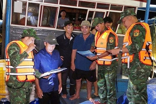 Phòng chống khai thác thủy hải sản bất hợp pháp IUU - ghi nhận tại các địa phương