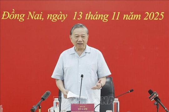 Tổng Bí thư Tô Lâm kiểm tra Dự án Sân bay Long Thành