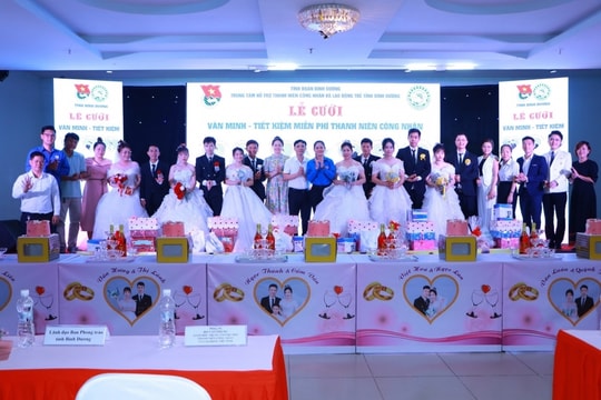 Nghệ An: Sẽ tổ chức Lễ cưới tập thể