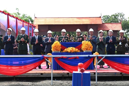 Khởi công Trường Tiểu học Sang So Van: Bồi đắp tình hữu nghị, chăm lo thế hệ tương lai
