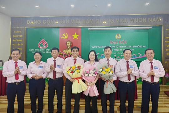 Công đoàn NHCSXH Đồng Nai: Hoàn thành 100% đại hội bộ phận, tạo khí thế mới cho nhiệm kỳ 2025–2030