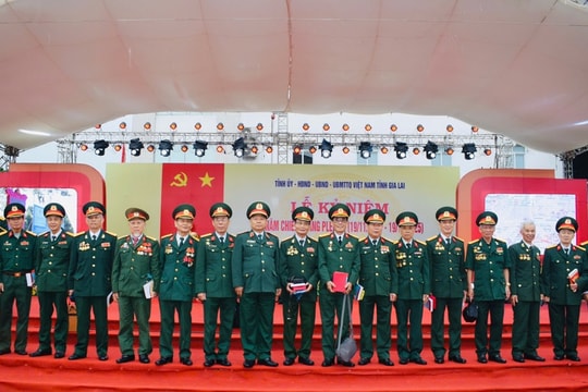 Kỷ niệm 60 năm Chiến thắng Plei Me: Phát huy truyền thống thành sức mạnh