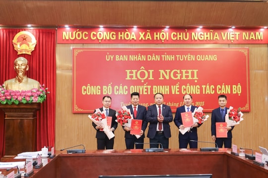 Bổ nhiệm Phó Giám đốc Sở Dân tộc và Tôn giáo tỉnh Tuyên Quang