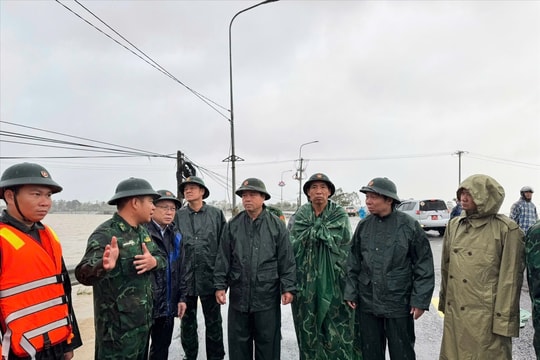 Bộ Tư lệnh Bộ đội Biên phòng kiểm tra công tác khắc phục hậu quả, động viên Nhân dân sau mưa lũ tại Đắk Lắk