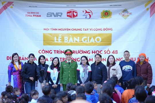 Tuyên Quang: Khánh thành điểm trường mầm non tại xã vùng cao Mèo Vạc