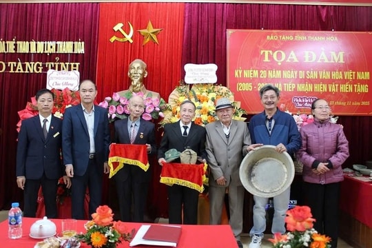 Bảo tàng Thanh Hóa đón gần 300 hiện vật mới