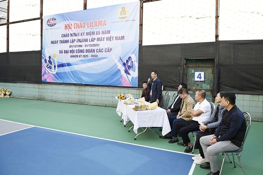 Hội thao Tổng Công ty Lắp máy Việt Nam 2025