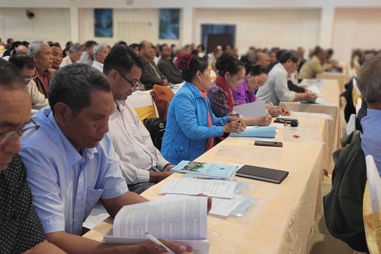 Phát huy vai trò Người có uy tín thúc đẩy phát triển bền vững vùng đồng bào DTTS  Lâm Đồng