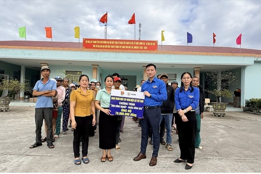 Đoàn Thanh niên EVNGENCO2 chung tay hỗ trợ người dân vùng lũ miền Trung