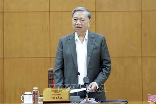 Tổng Bí thư Tô Lâm: Chuyển tư duy chăm sóc y tế cho người khuyết tật sang cách tiếp cận xã hội hòa nhập
