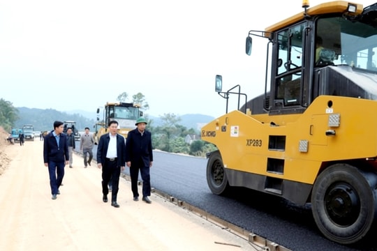Lạng Sơn: Kiểm tra tình hình thực hiện Dự án cao tốc Đồng Đăng - Trà Lĩnh