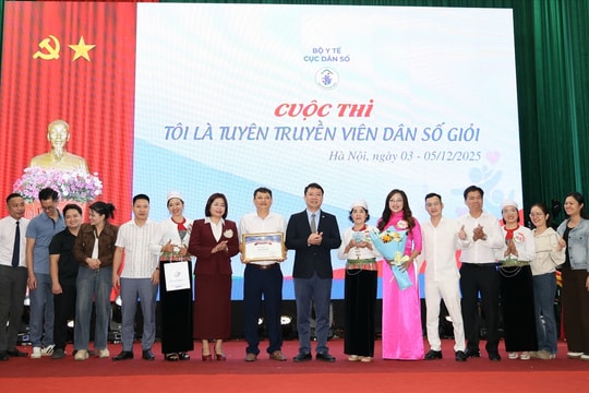 Hội thi “Tuyên truyền viên dân số giỏi” 2025: Khơi dậy sức mạnh truyền thông, lan tỏa giá trị vì sức khỏe cộng đồng