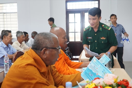 Đa dạng các hình thức tuyên truyền, phổ biến pháp luật cho nhân dân vùng biên giới