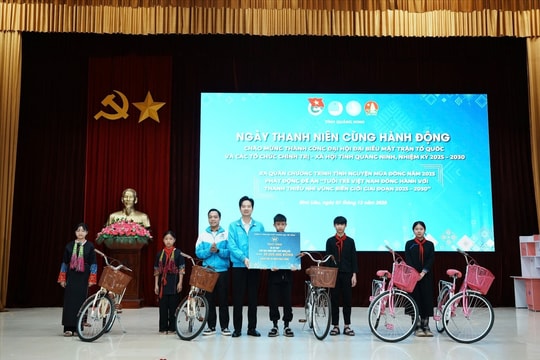 Tuổi trẻ Quảng Ninh đồng hành thanh thiếu nhi vùng biên