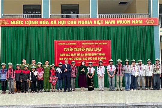 Tam Chung tăng cường tuyên truyền pháp luật, nâng cao nhận thức cộng đồng