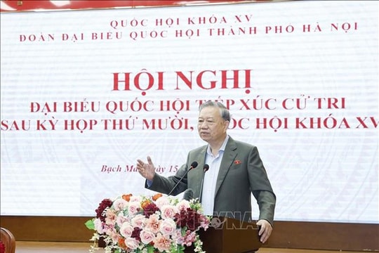 Tổng Bí thư Tô Lâm: Hà Nội tập trung vào 5 ưu tiên trong những định hướng lớn