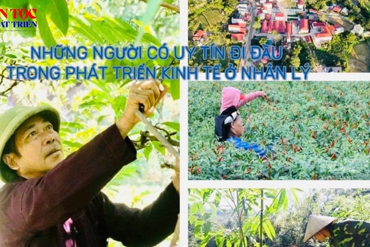 Những Người có uy tín đi đầu trong phát triển kinh tế ở Nhân Lý