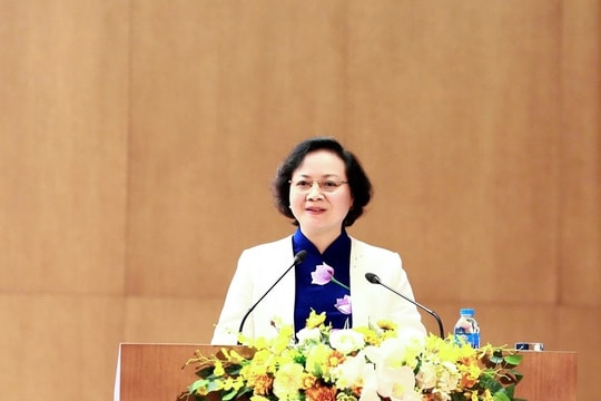 Phó Thủ tướng Phạm Thị Thanh Trà dự tổng kết nhiệm kỳ Quốc hội khóa XV của Đoàn ĐBQH tỉnh Lào Cai