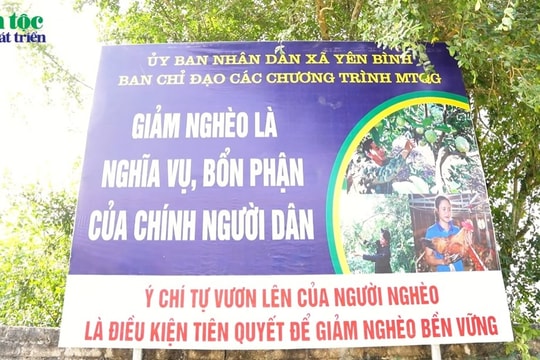Dấu ấn giảm nghèo ở Yên Bình
