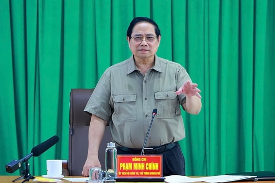 Thủ tướng kiểm tra, đôn đốc một số dự án hạ tầng chiến lược tại Cà Mau