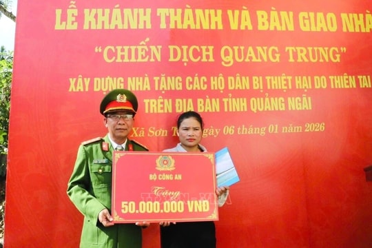 "Chiến dịch Quang Trung" - Mang mùa Xuân đến sớm với đồng bào vùng lũ miền Trung, Tây Nguyên