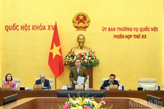 Khai mạc Phiên họp thứ 53 của Ủy ban Thường vụ Quốc hội