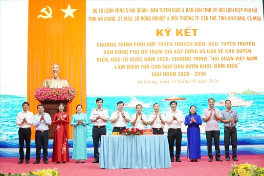 Nhân dân ngày càng hiểu sâu sắc về nhiệm vụ xây dựng và bảo vệ chủ quyền biển, đảo