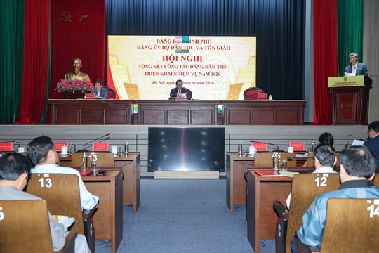 Bộ trưởng Đào Ngọc Dung: Đảng lãnh đạo toàn diện nhưng không buông lỏng, không làm thay, không bao biện