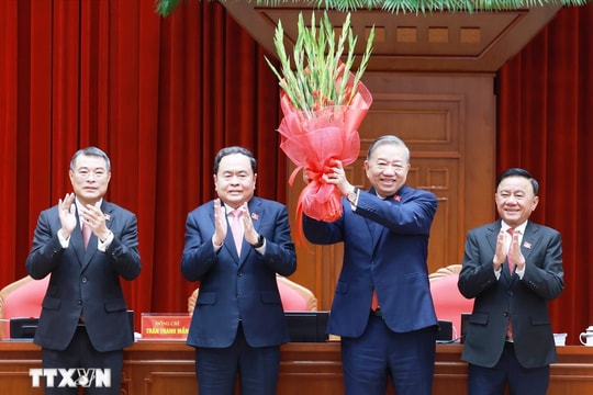 Đồng chí Tô Lâm được bầu giữ chức Tổng Bí thư Ban Chấp hành Trung ương Đảng khóa XIV