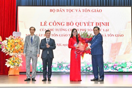 Thứ trưởng Nguyễn Hải Trung: Nhà xuất bản Tôn giáo phải có cách làm mới, tư duy mới