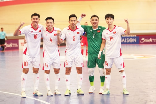 Đội tuyển Futsal Việt Nam vượt qua Lebanon, rộng cửa vào tứ kết Vòng chung kết Futsal châu Á 2026