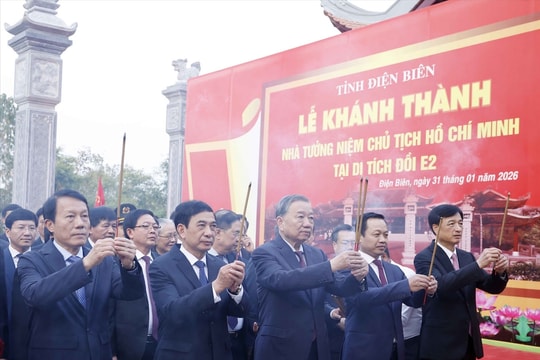 Khánh thành Nhà tưởng niệm Chủ tịch Hồ Chí Minh tại Di tích đồi E2