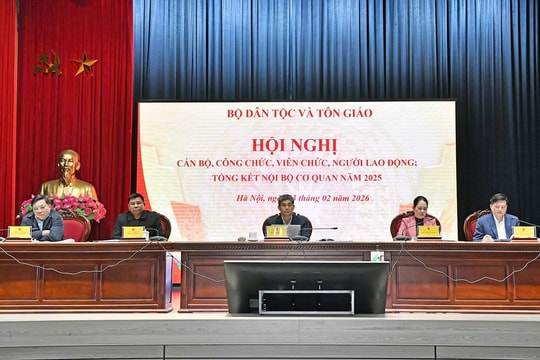 Bộ Dân tộc và Tôn giáo tổ chức Hội nghị công chức, viên chức, người lao động năm 2025